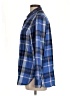 Old Navy 100% Cotton Plaid Blue Long Sleeve Button-Down Shirt Size L - photo 5