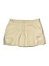 Zara 100% Cotton Solid Tan Skort Size S - photo 2