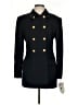 Jones New York Solid Black Coat Size 4 - photo 1