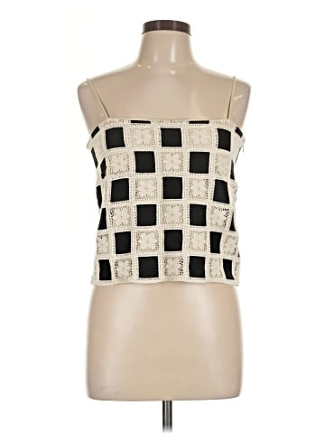 Blue Tassel Sleeveless Top (view 1)