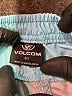 Volcom 100% Polyester Color Block Teal Board Shorts Size 4T - photo 3