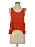 3.1 Phillip Lim 100% Silk Orange Sleeveless Top Size 0 - photo 1