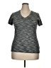 Reebok 100% Polyester Tweed Gray Active T-Shirt Size 2X - photo 1