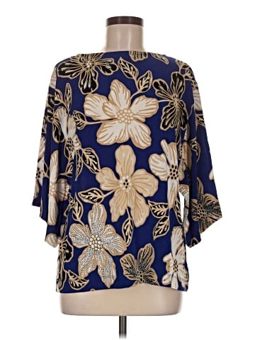 Travelers by Chico's 3/4 Sleeve Blouse (view 1)