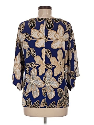Travelers by Chico's 3/4 Sleeve Blouse (view 2)