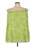 Torrid 100% Polyester Green Sleeveless Blouse Size 4X Plus (4) - photo 1