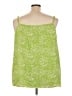 Torrid 100% Polyester Green Sleeveless Blouse Size 4X Plus (4) - photo 2
