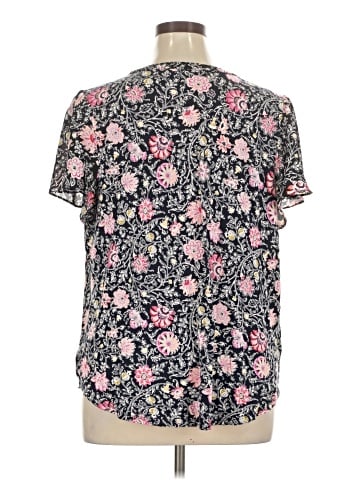 Ann Taylor LOFT Short Sleeve Blouse (view 2)