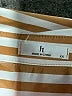 H Trend 100% Polyester Stripes Orange Long Sleeve Blouse Size XXL - photo 7
