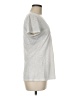 Gap Outlet Silver Short Sleeve Top Size M - photo 4