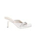 Anne Michelle White Sandals Size 10 - photo 1