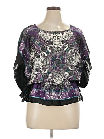 AGB 3/4 Sleeve Blouse (view 1)