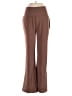 Te Verde Solid Brown Casual Pants Size S - photo 1