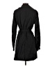 DKNY 100% Polyester Black Trenchcoat Size S - photo 2