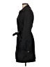 DKNY 100% Polyester Black Trenchcoat Size S - photo 5