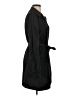 DKNY 100% Polyester Black Trenchcoat Size S - photo 4
