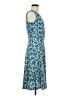 Boden Print Blue Casual Dress Size 8 - photo 4