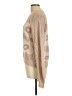 Sundry Animal Print Tan Pullover Sweater Size Lg (3) - photo 5