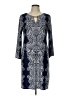 Sunny Leigh Paisley Blue Casual Dress Size L - photo 1