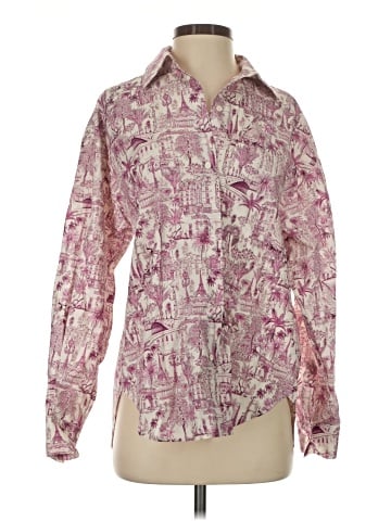 Maje Long Sleeve Button-Down Shirt (view 1)