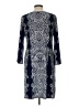 Sunny Leigh Paisley Blue Casual Dress Size L - photo 2