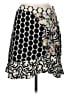 ETRO 100% Silk Print Black Silk Skirt Size EU (IT) 44 / US 8 - photo 1