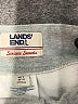 Lands' End Chevron-herringbone Gray Active Pants Size M (tall) - photo 7
