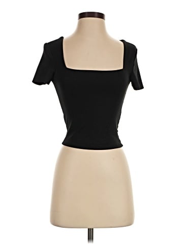 Amisu Short Sleeve Turtleneck (view 1)
