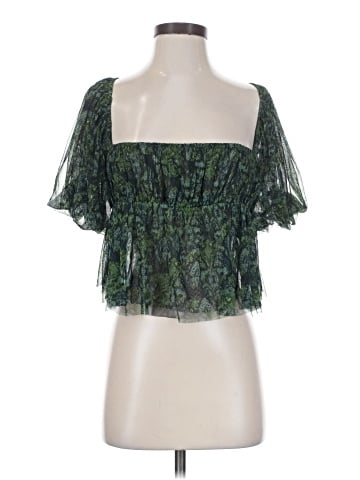 Free People Short Sleeve Blouse (view 1)