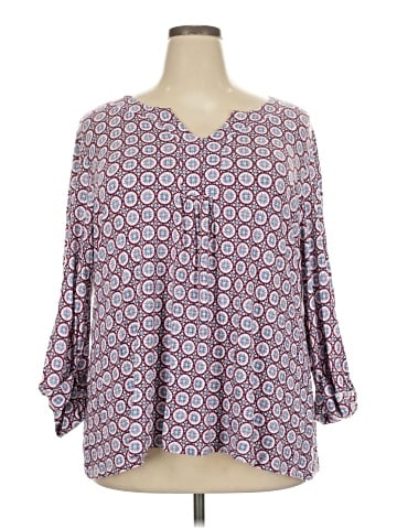Ruby Rd. 3/4 Sleeve Blouse (view 1)