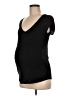 Hatch Black Short Sleeve T-Shirt Size Med Maternity (2) - photo 1