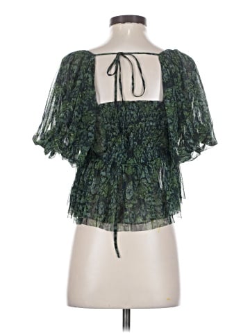 Free People Short Sleeve Blouse (view 2)