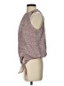 Sienna Sky 100% Polyester Brown Sleeveless Blouse Size XS - photo 5