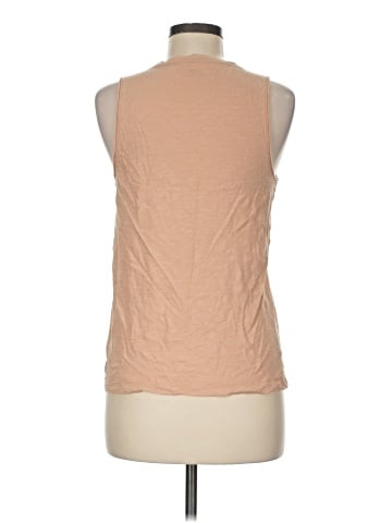 Madewell Whisper Cotton V-Neck Pocket Tank (view 2)