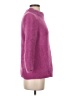 Moth Purple Turtleneck Sweater Size S - photo 4