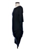 Christopher Collins Solid Black Casual Dress Size P (petite) - photo 5