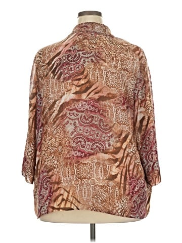 Alfred Dunner 3/4 Sleeve Blouse (view 2)