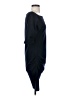 Christopher Collins Solid Black Casual Dress Size P (petite) - photo 4