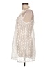 Bongo 100% Polyester Ivory Sleeveless Top Size L - photo 5