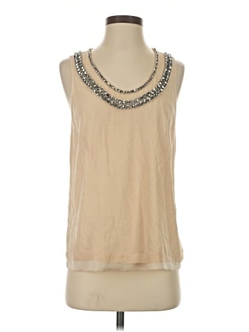 Diane von Furstenberg Sleeveless Silk Top (view 1)