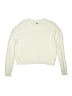Volcom Solid Ivory Pullover Sweater Size 10 - photo 2