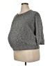Motherhood Gray Pullover Sweater Size Lg Maternity - photo 1