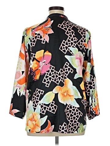Natori 3/4 Sleeve Blouse (view 2)