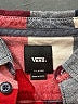 Vans 100% Cotton Plaid Red 3/4 Sleeve Button-Down Shirt Size XL - photo 7