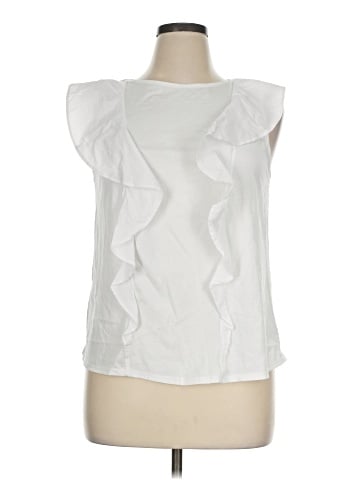 MNG Sleeveless Blouse (view 1)