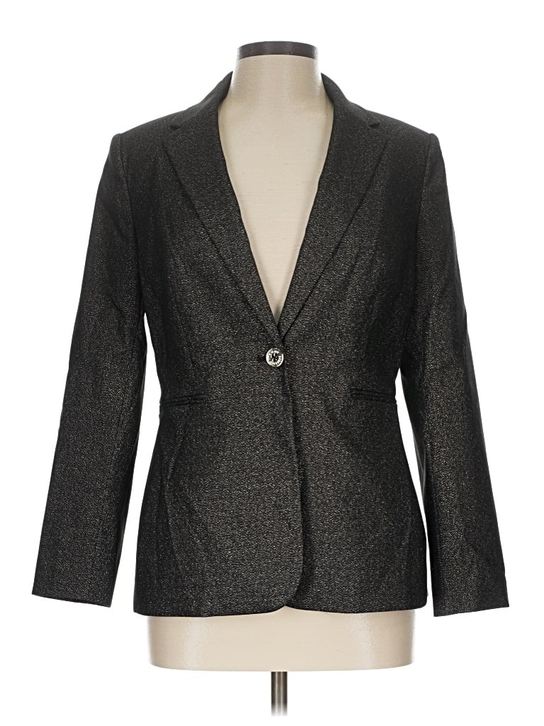 Pre-owned Tommy Hilfiger Blazer Jacket In Gray