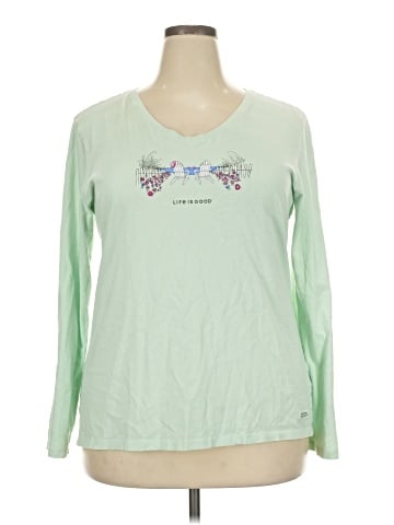 Life Is Good Long Sleeve T-Shirt (view 1)