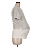 Seraphine Gray Short Sleeve T-Shirt Size 6 Maternity - photo 4