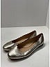 Chloé Metallic Silver Flats Size EU 37 - photo 5
