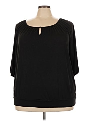 Faded Glory 3/4 Sleeve Blouse (view 1)